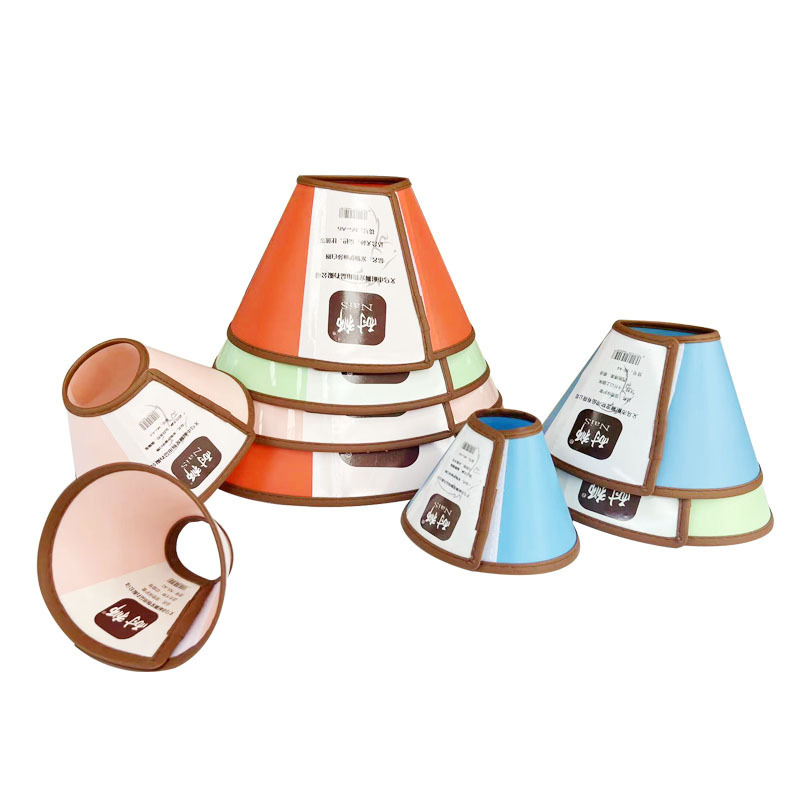 Lion-Resistant Elizabeth Coat Headgear Neck Ring Anti-Bite Anti-Lick Sterilization Medical Care Pet Cat and Dog Products Collar