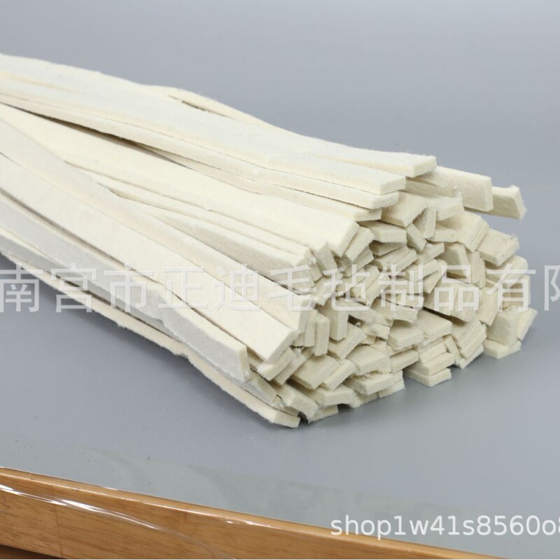 Pure Wool Felt Strips, Industrial Shock-Proof and Sound-Insulating Seals, High-Density Wear-Resistant, Shock-Proof Seals, Dust-Proof and Soundproofing