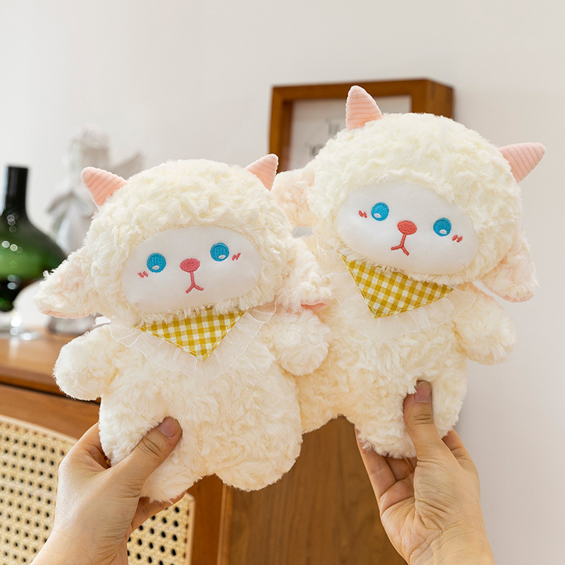 かわいいなだめる子羊人形クマ人形ぬいぐるみ女の子睡眠枕人形誕生日プレゼント|undefined