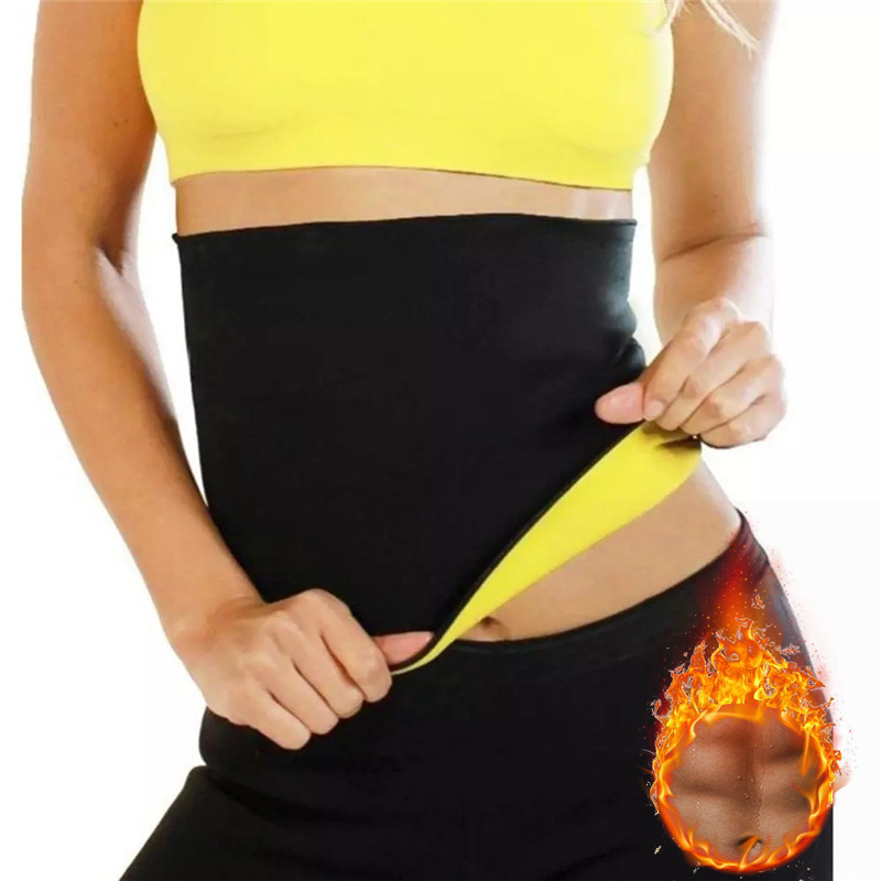 Cross-Border Sports Belt Fitness Women's Neoprene Waist Shaping Belt Sauna Sweat Belt Sweat Belt