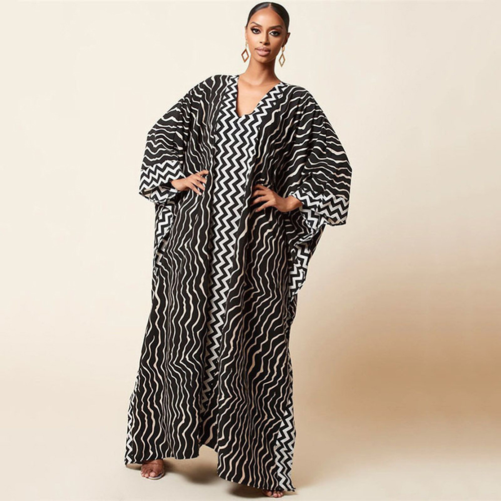 2022 nueva cubierta de playa de secado rápido impreso traje suelto bikini protección solar camisa traje de baño cubierta hasta 5D198-1