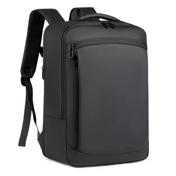 Cross-Border New Model Men's Business Commuter Backpack, Expandable Large-Capacity Bag, Double-Shoulder Travel Backpack, Fashionable Computer Bag