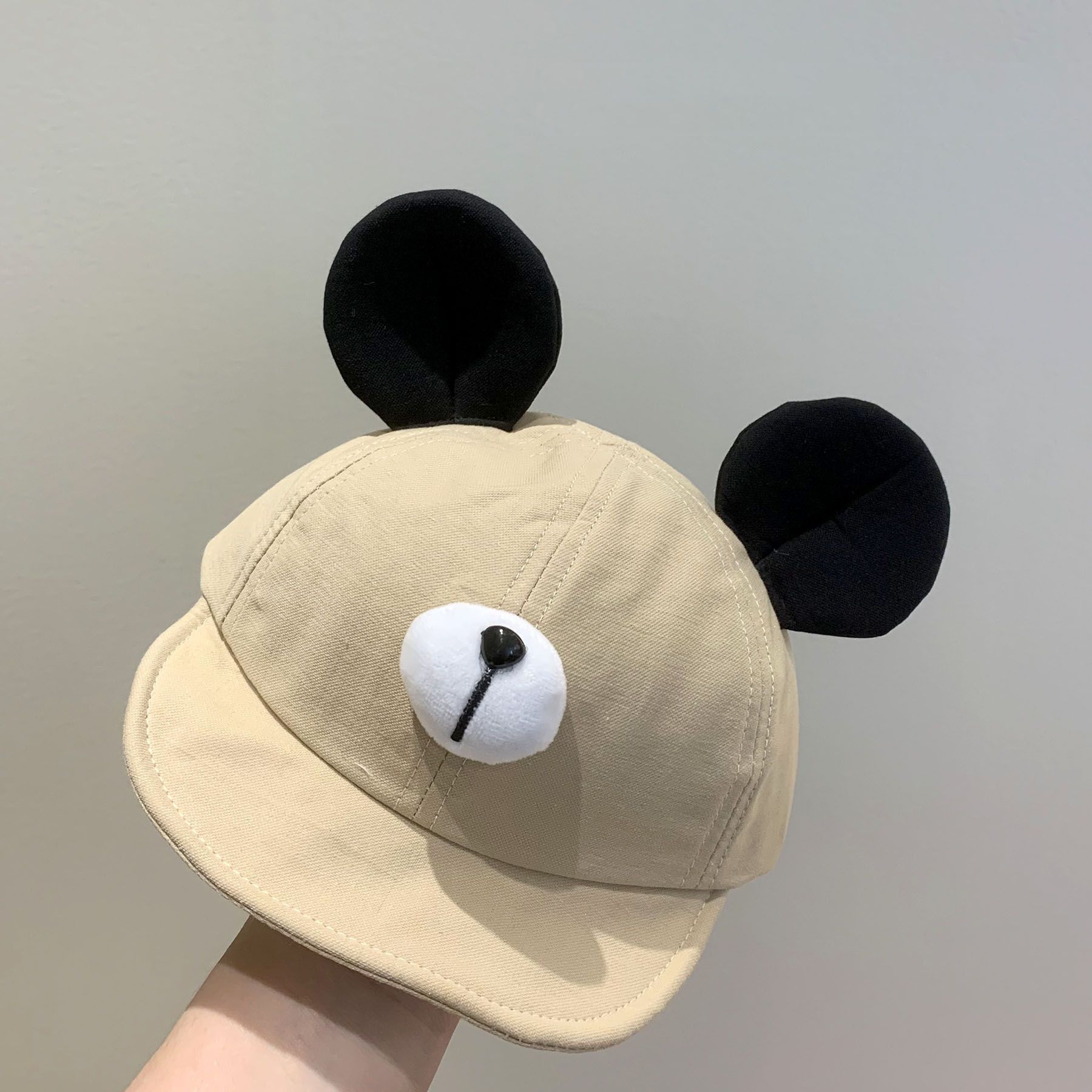 Gorra de Patito para Bebé de Algodón con Protección Solar para Salidas y Aire Libre