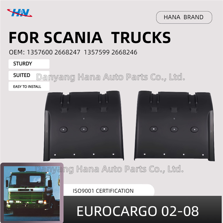 Techo alto y bajo del guardabarros de la rueda trasera 1357600 para piezas de camiones Scania SCANIA serie 2-3