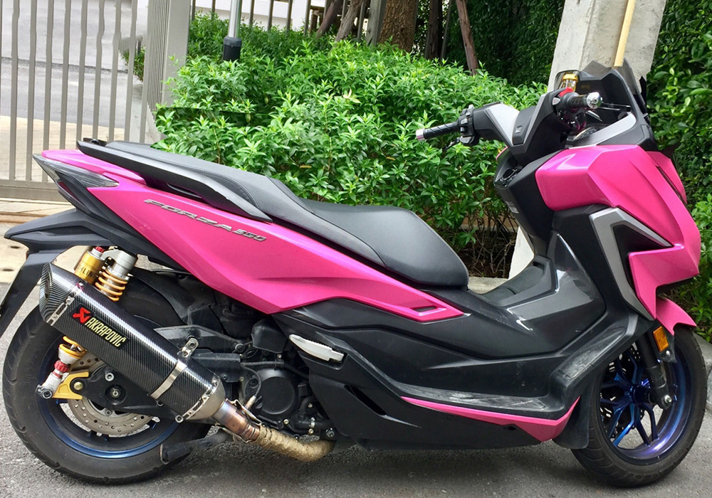 570mm/470mm universal motorcycle modified exhaust pipe large displacement exhaust pipe Yamaha Kawasaki scooter
