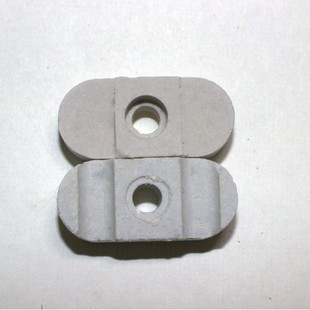 Power two-wire porcelain clip ceramic insulated magnetic bead splint wiring old-fashioned wiring card wire clip wholesale