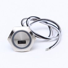 ELEWIND/意稳19MM非接触式传感器开关环照明金属不锈钢带30cm线