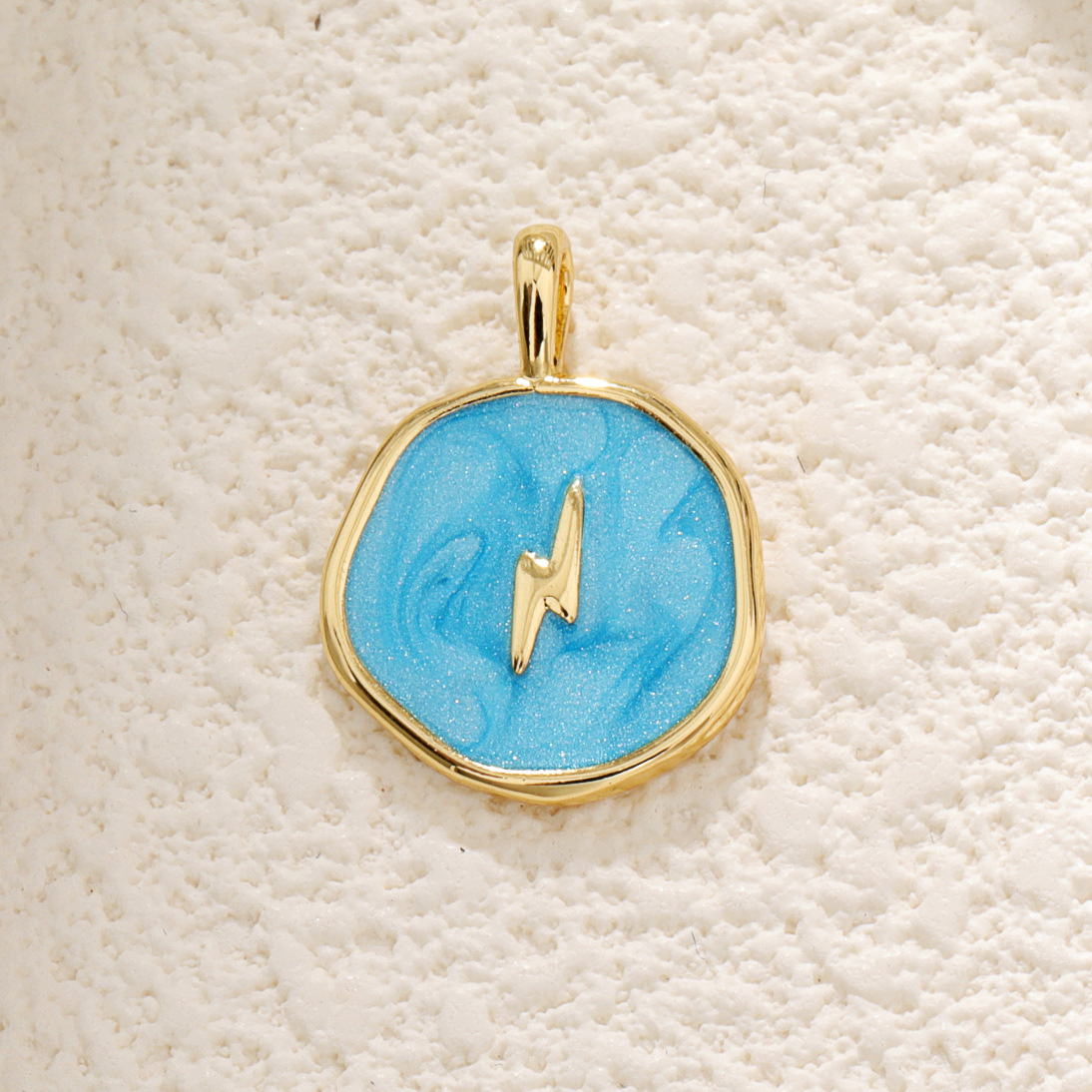 3g Weight Pendant Jewelry Making Type 18*9.3mm Jewelry Making Size DIY Jewelry Accessories Classification 1 Piece Quantity Copper Material Conch, Rudder Pattern Polished Finish Enamel Design Marine Style Style 1 Piece 18*9.3mm Copper Conch Rudder Polished Pendant 25