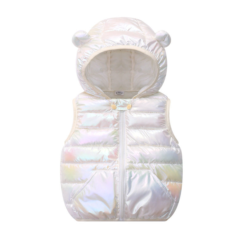 Abrigo acolchado ultraligero para niños, ropa infantil 2025, chaleco y chaqueta unisex