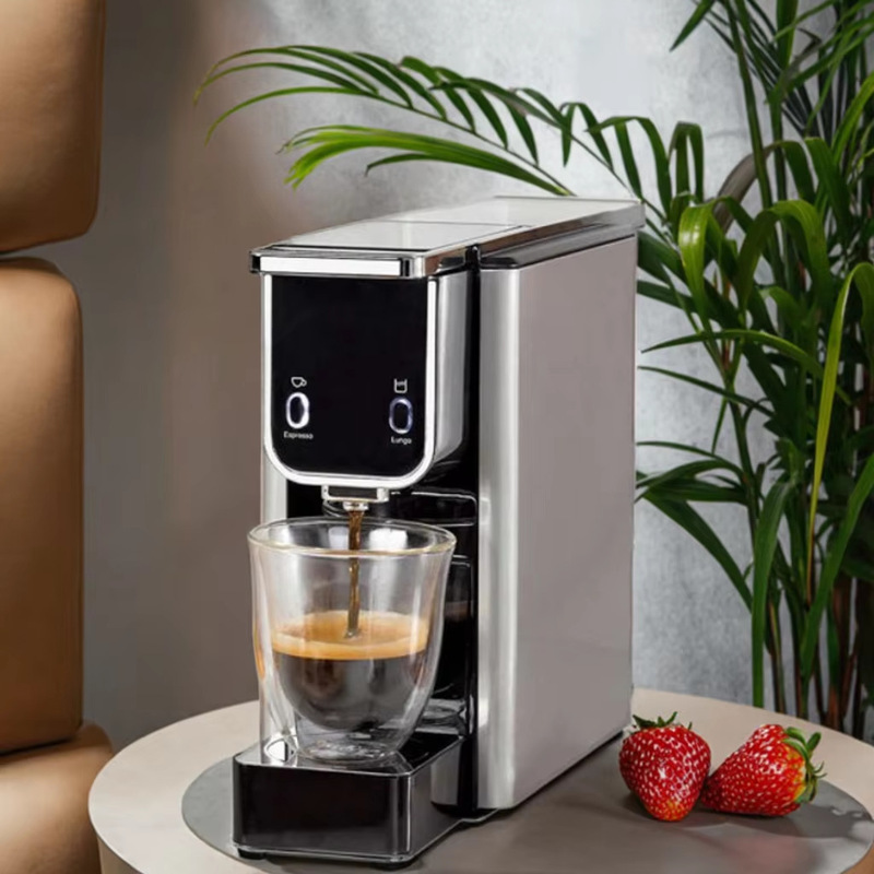 Office Household Small Coffee Machine Adapted to a Variety of Capsule Touch Screen Capsule Coffee Machine Cappuccino Latte