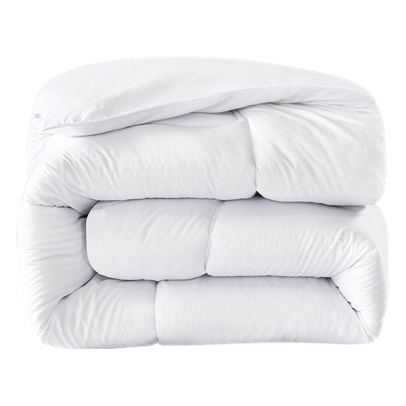 Edredón de cuatro estaciones de color sólido, suave, ideal para dormitorios estudiantiles (literas), venta al por mayor directa de fábrica.