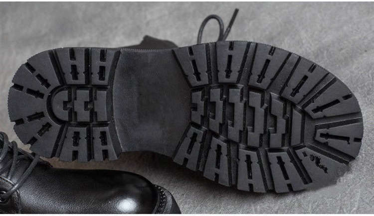 Women's Shoes Martin boots women's British style short boots winter Korean version plus velvet thickened all match thick soled knight boots ins_voghion.com