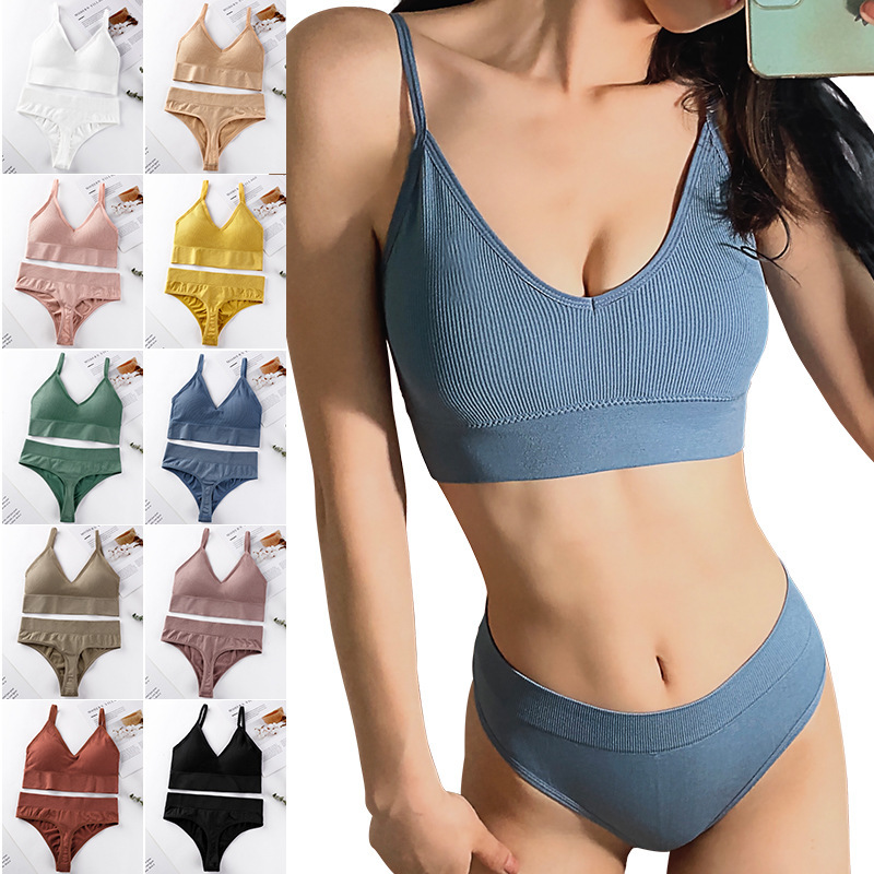 New French triangle cup underwear women'...