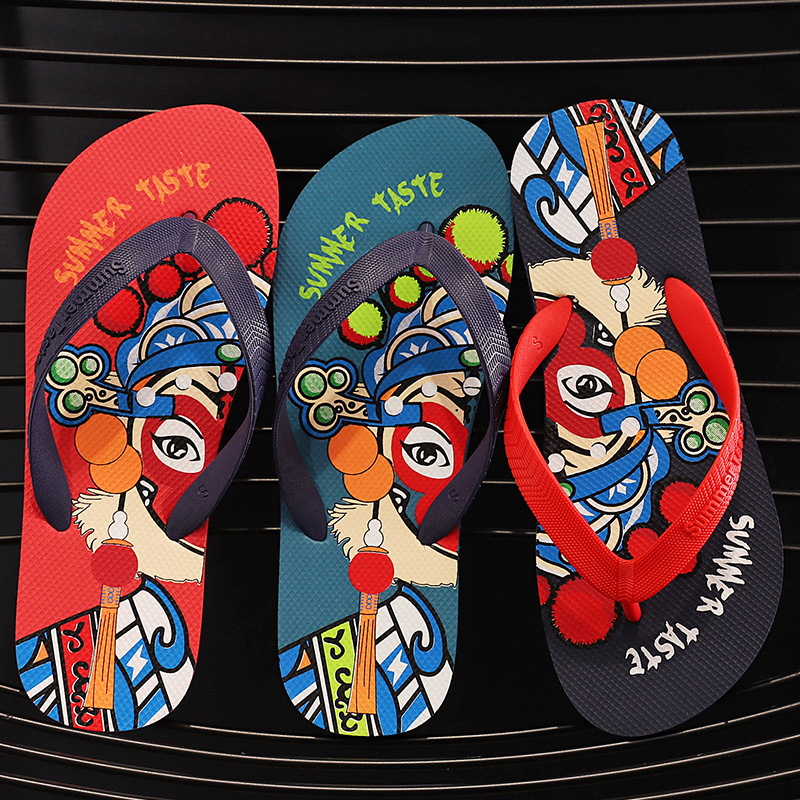 Zapatillas de verano antipatinantes para hombres Zapatillas de moda personales al aire libre nuevos zapatillas de playa para hombres