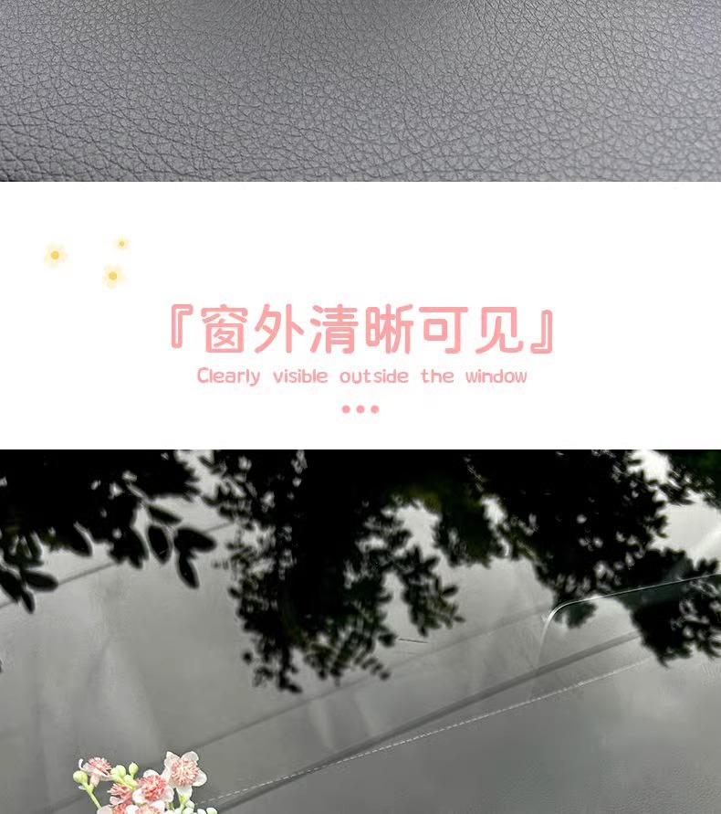 New vase car temporary parking plate mobile car phone number plate car creative high-grade car interior ornaments