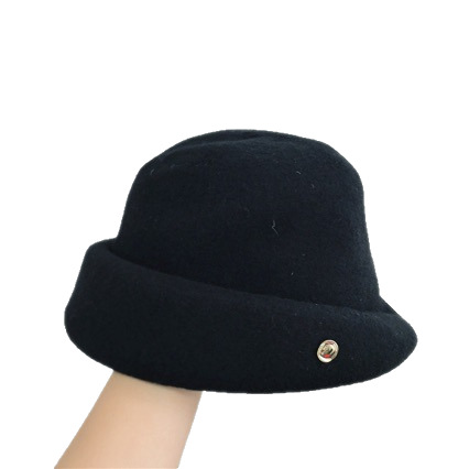 Ullbasker för dam höst och vinter retro fransk stil hatt_voghion.com