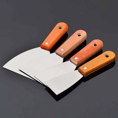 Small shovel high-carbon steel putty knife clean shovel blade scraper multi-purpose putty knife glass shovel clean barbecue stall oil