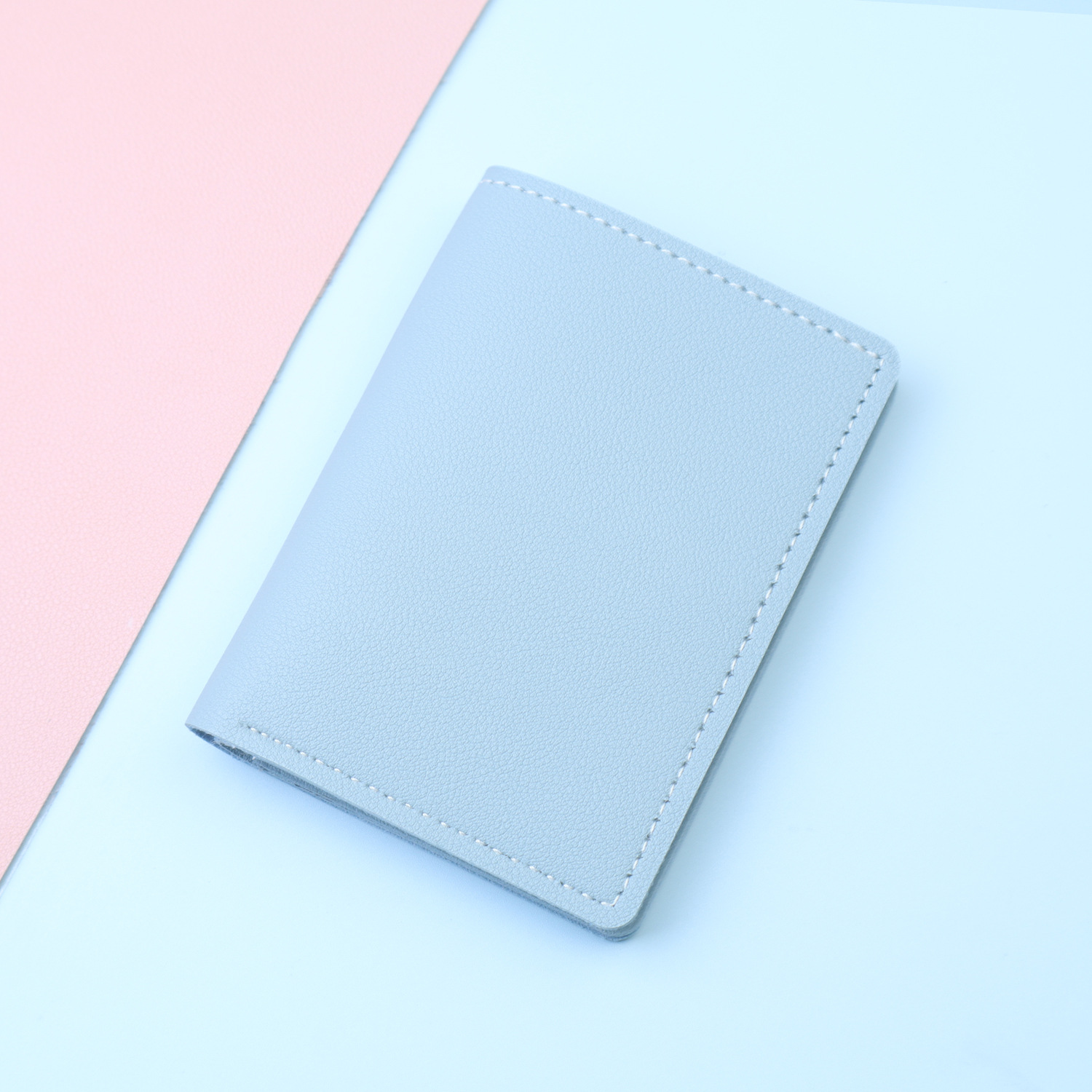 Mini bolso de tarjeta para mujer, billetera, dos en uno, clip de cuero pequeño para mujer, billetera vertical para mujer, cubierta de licencia de conducir simple para mujer