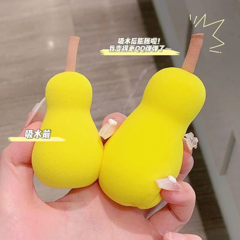 高品质非乳胶水果美妆蛋干湿两用不吃粉泡水大彩妆工具直销可批发|undefined