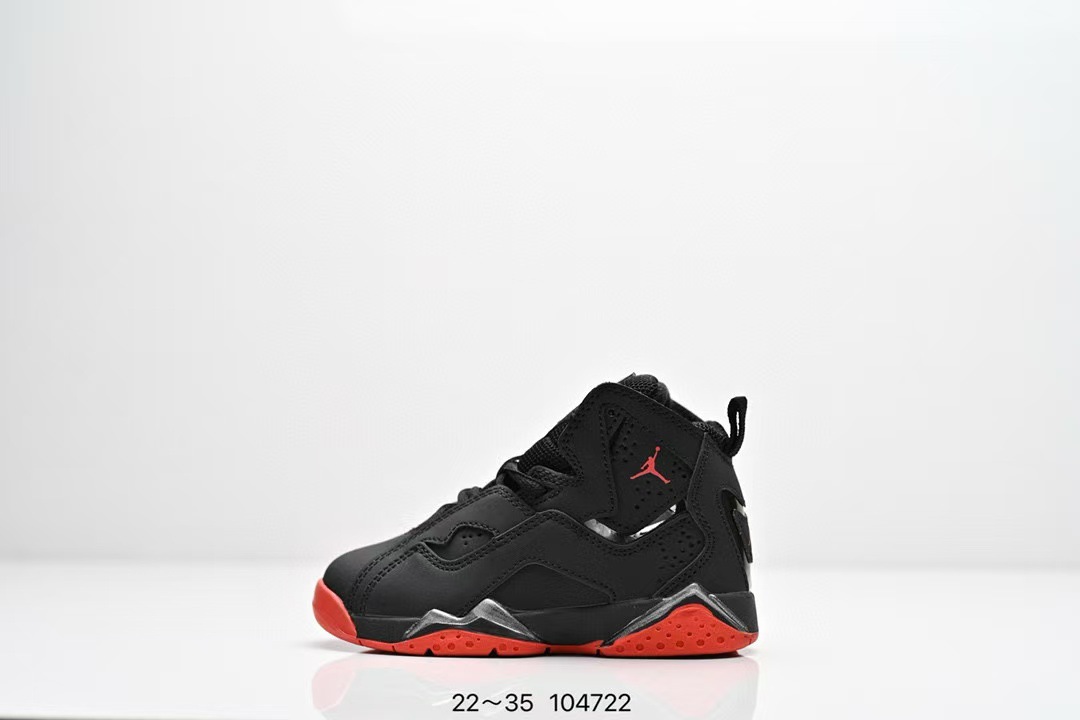 Clásico aj7 negro samurai zapatos infantiles cordones para niños y niñas correr zapatos de baloncesto AJ6 zapatos casuales transpirables para hombres y mujeres