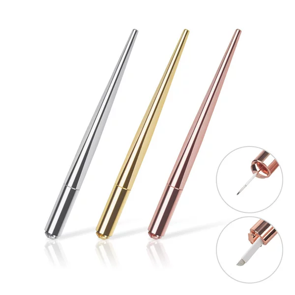 Pointed tail thick U-shaped needle eyebrow tattoo embroidery pen eyebrow tattoo floating eyebrow multifunctional cross-border wholesale supplies tools