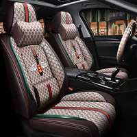 Оптовая продажа CAR новый шершень с твердой талией все включено авто сиденье льна четыре сезона коврик мультяшный чехол сиденья