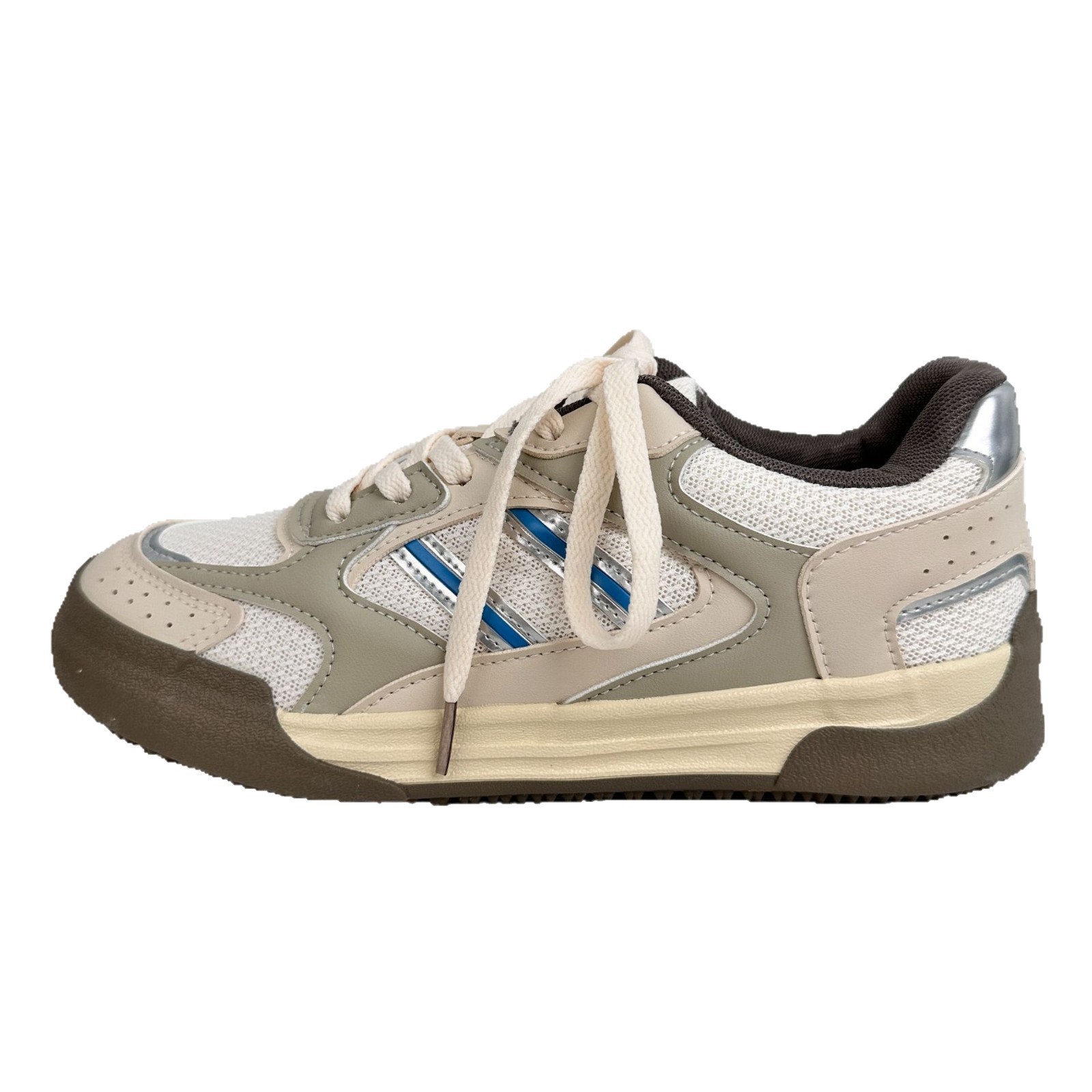 Zapatos de hombre Yuanbo 2025, nuevos zapatos de verano respirables de malla, zapatos deportivos casuales, zapatos de skate, zapatos de nicho, zapatos de moda cool