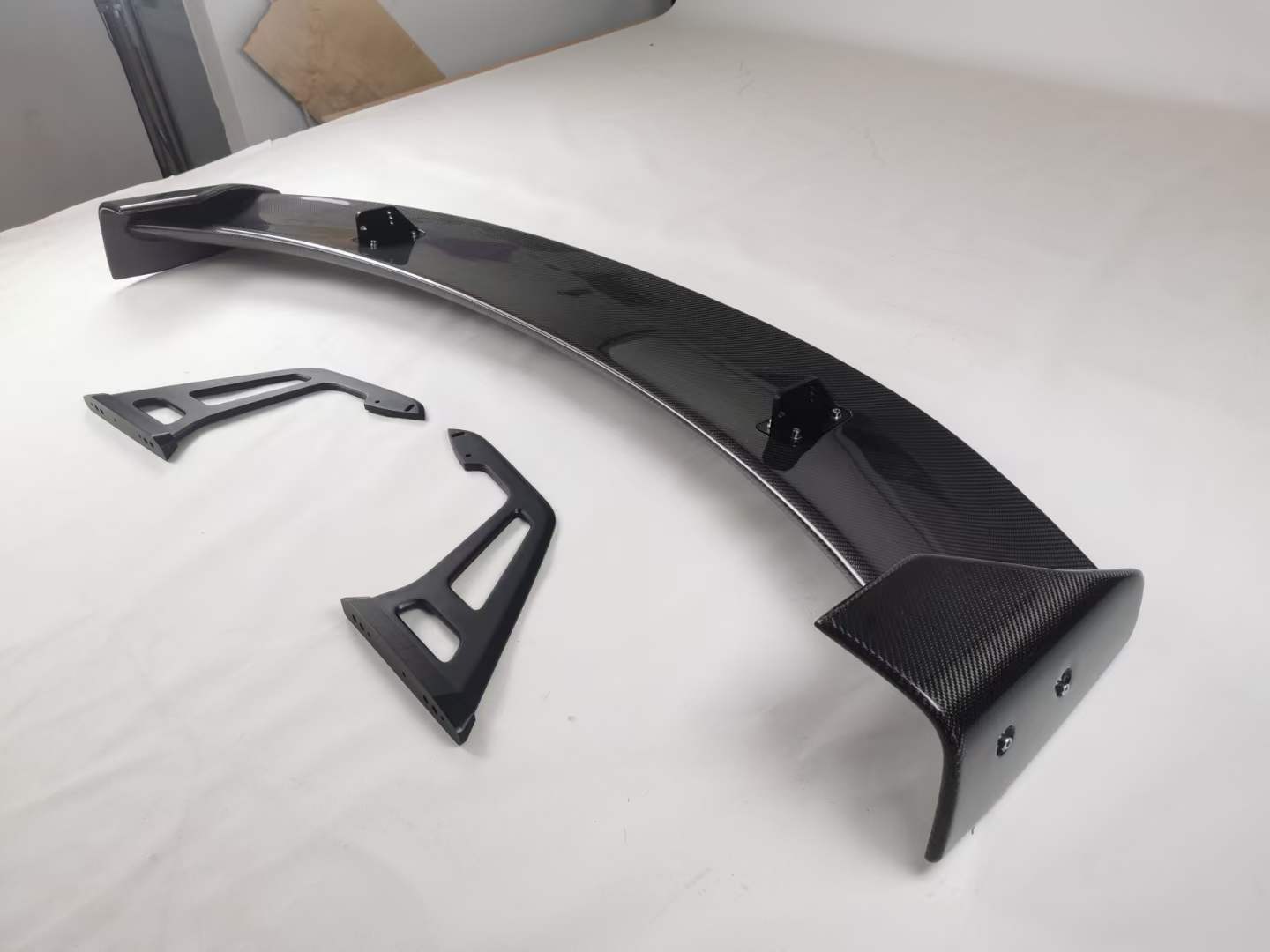 Carbon Fiber Adr Rear Wing with Bracket and Wind Stabilizer Wing, Toyota Brz Modified Exterior Parts