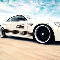 Car waistline sticker WRC sticker body sticker vinyl wrap personalized modification full car wrap door scratch scratch sticker