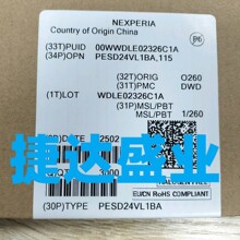 PESD24VL1BA SOD-323 丝印AF  NEXPERIA/安世原装进口现货