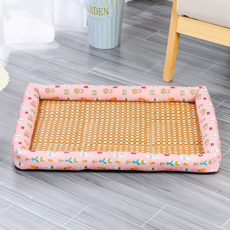 Straight Ice Summer Cat and Nest Pet Dog Bed Cool Mat_voghion.com