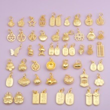 14k����ɫƽ���i�����쉋diy�ֹ����Ƶ�����P�����������l