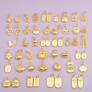 14k����ɫƽ���i�����쉋diy�ֹ����Ƶ�����P�����������l