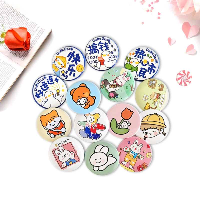 3,0 см 4.5 см смайлик значок жести значок значок мультфильм брошь смайлик значок ребенка