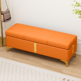 Shoe-Changing Bench for Home Entrance, Rectangular Shoe Cabinet, End-Of-Bed Storage Bench, Clothing Store Storage, Sit-On Sofa Bench