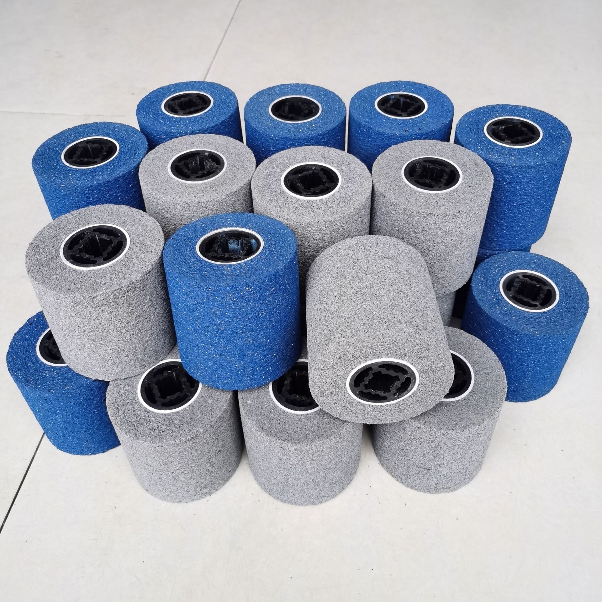 进口橡胶轮、不锈钢拉丝轮、金刚轮、橡胶硬砂轮精密度雪花纹