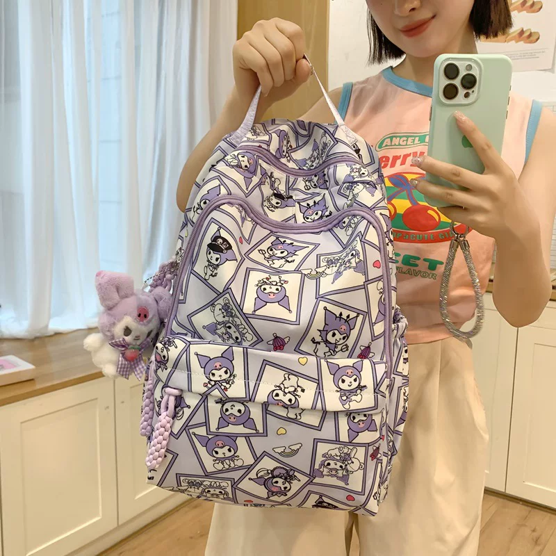 High quality cute universal school bag, capacious fashionable backpack