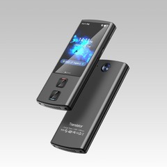 T17インテリジェント精密音声オフライン翻訳機、写真撮影と録音機能付き、138言語対応、海外旅行や多言語対応に最適