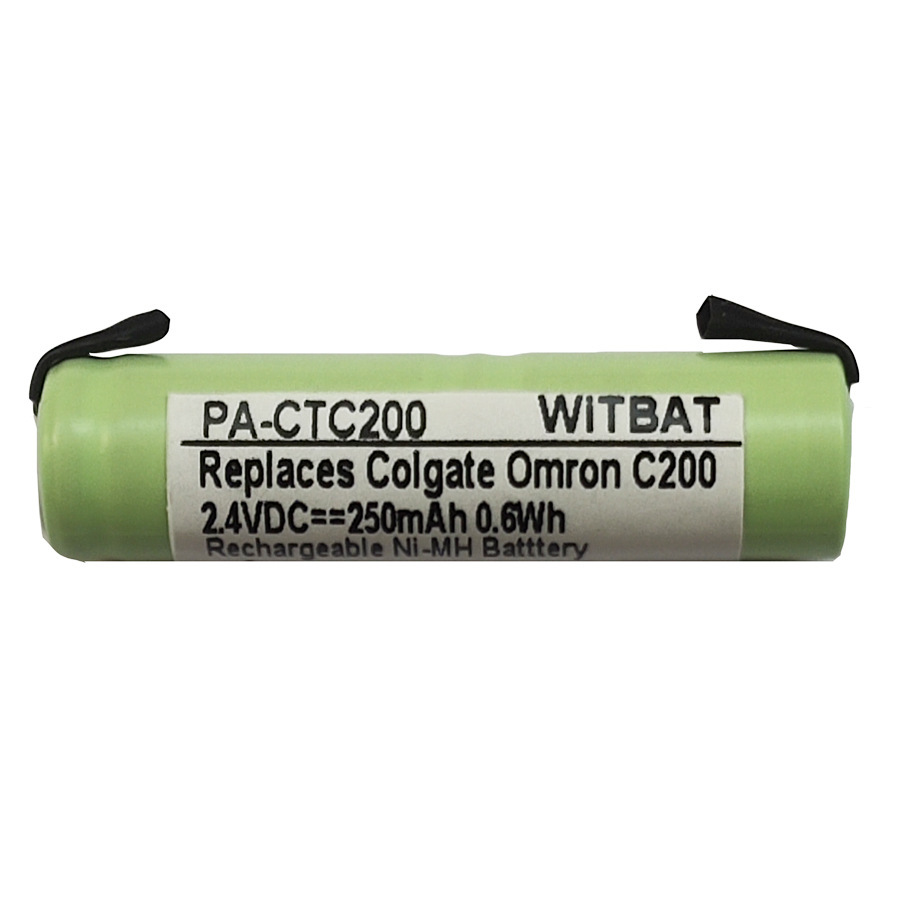 适用高露洁Colgate Omron C200 C250 C350 C600电动牙刷充电电池