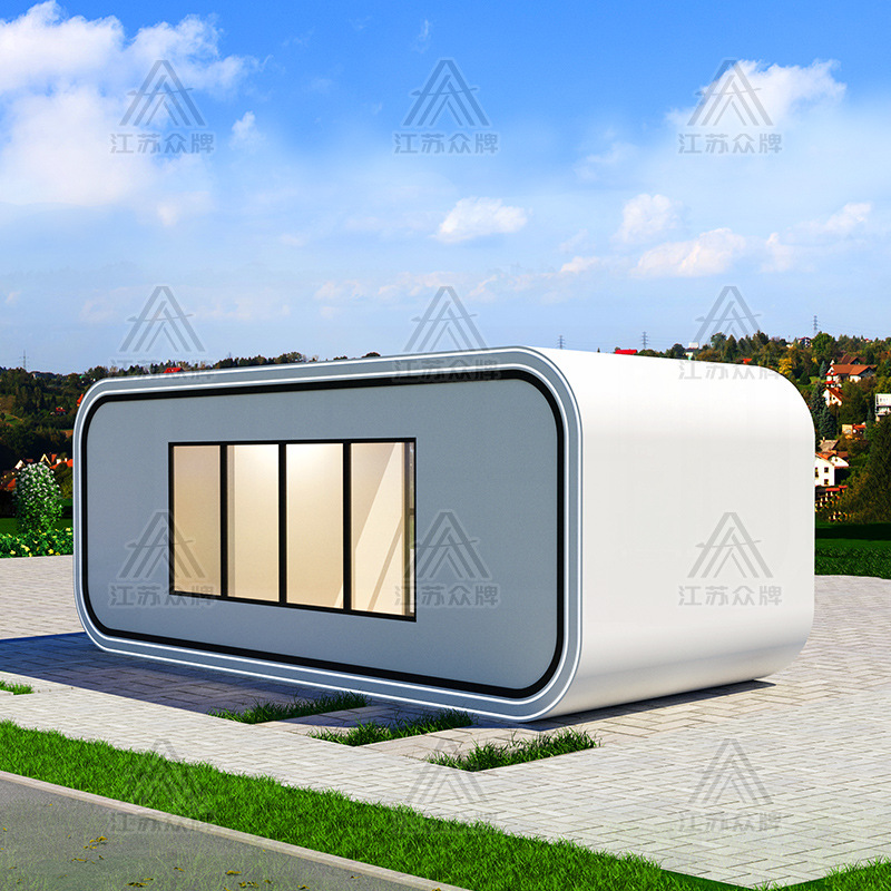 Cabina espacial creativa Casa de familia móvil Lugar escénico al aire libre Apple Warehouse Office Hotel Camp Residencia Casa integrada