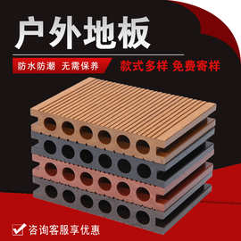 塑木地板防腐木阳台花园别墅园林栈到板材木塑庭院板防潮E0级防水