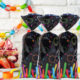 New in stock amazon fluorescent candy bag party gift bag suitable as party gift lollipop nut