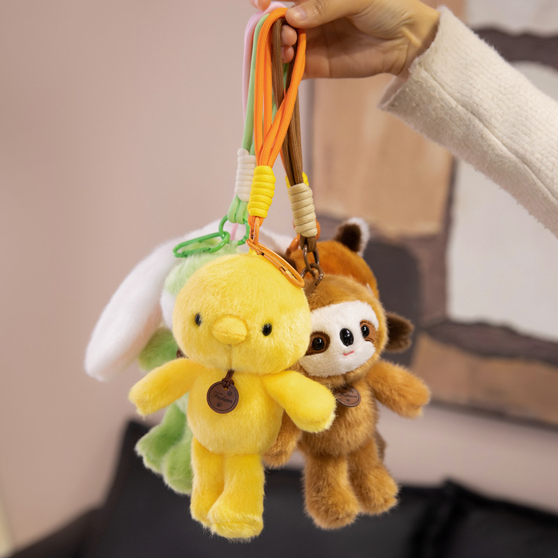 国境を越えた新型香脚シリーズパンダぬいぐるみかわいい小動物人形子供誕生日プレゼント