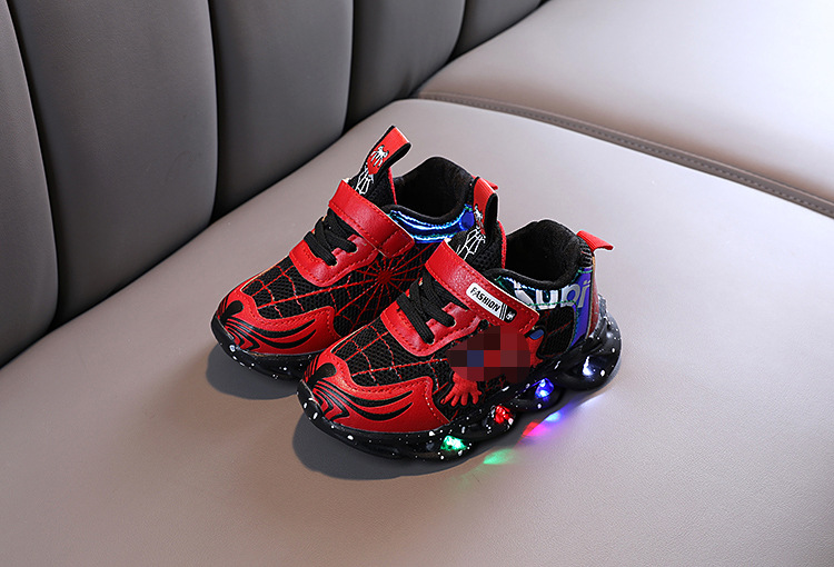LED Sports Shoes Black