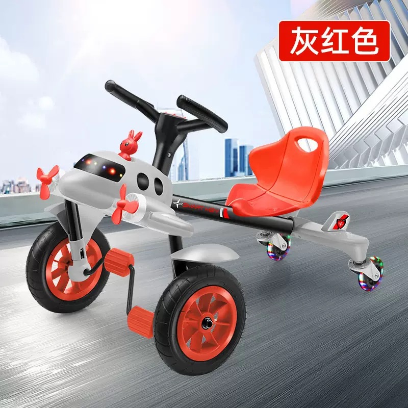 Niños pequeños aviones de deriva coche de cuatro ruedas bicicleta de patineta coche de equilibrio de tres ruedas de patinaje cuadrado coche de juguetes para niños