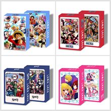 新款动漫 海贼王30张LOMO卡 动漫周边 盒装高清照片卡 贺卡 书签