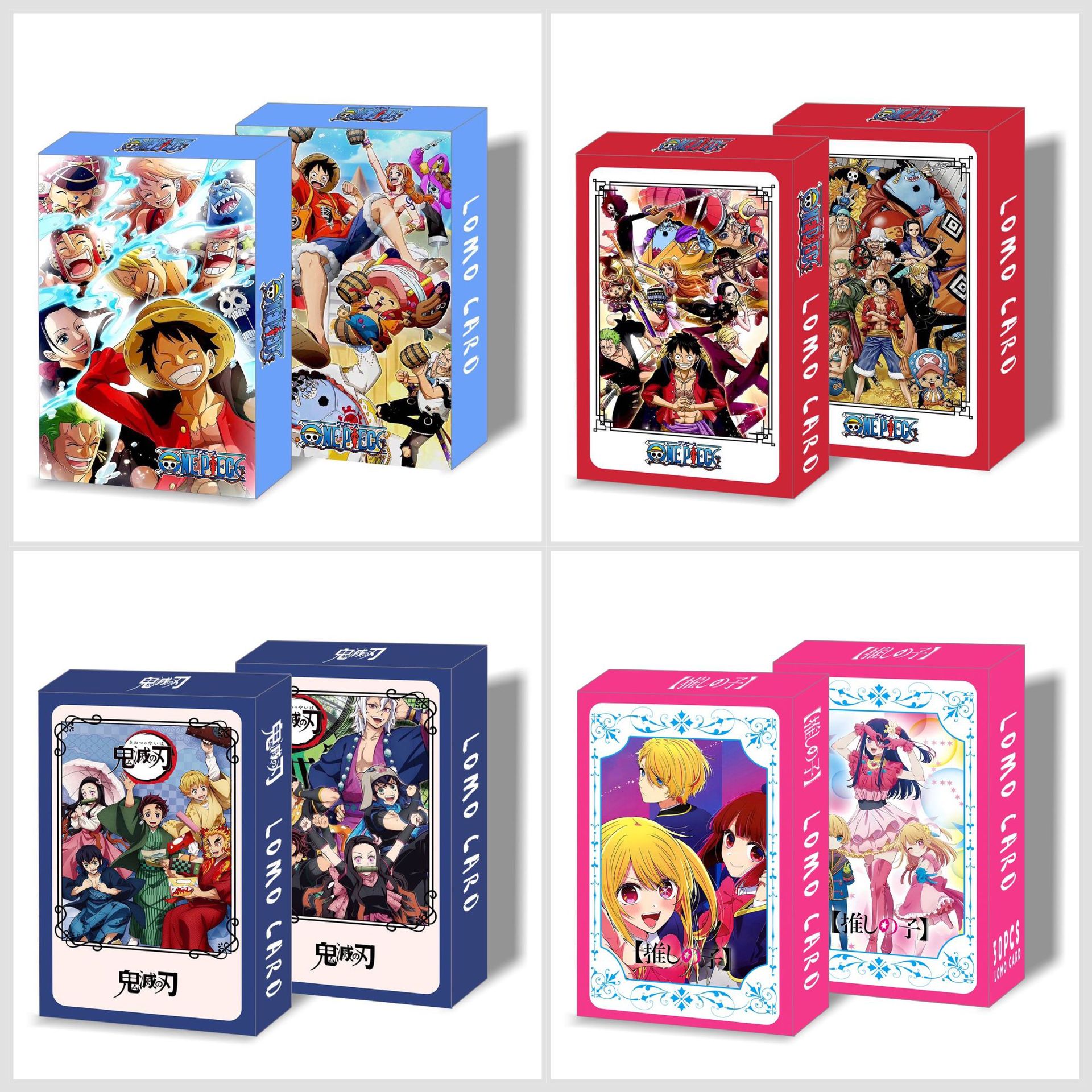 新款動漫 海賊王30張LOMO卡 動漫周邊 盒裝高清照片卡 賀卡 書籤