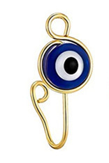 Anello senza piercing per uomo e donna, stile europeo, americano, africano, transfrontaliero, alla moda, a forma di U._voghion.com