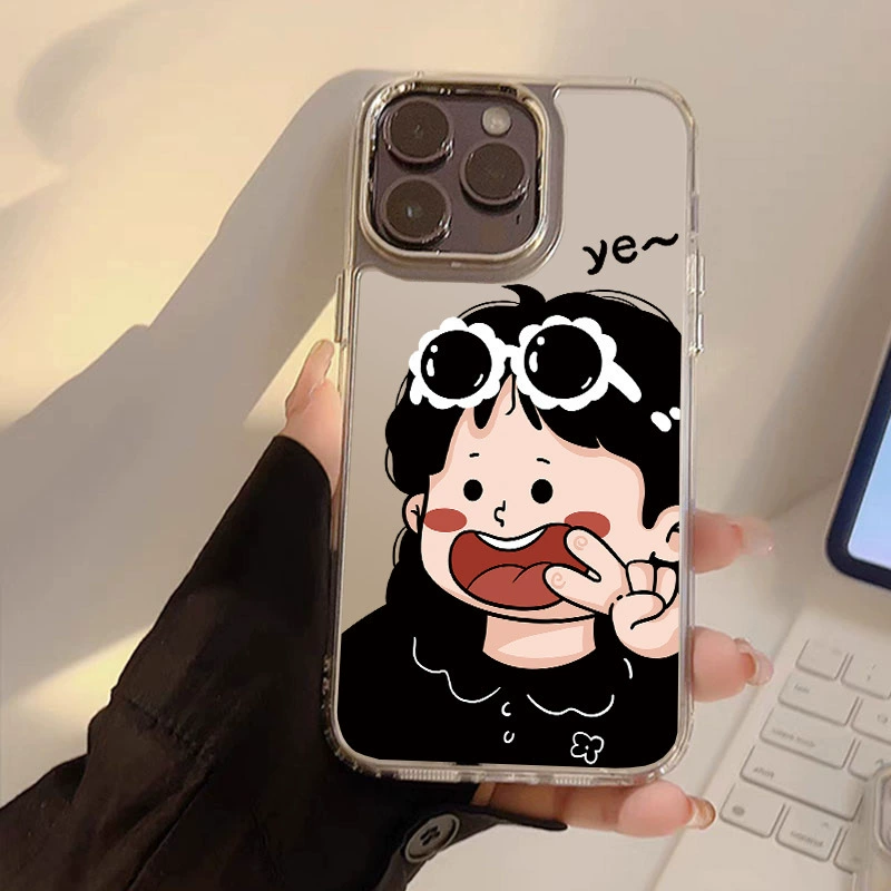 Чехол для телефона совместимый с iPhone 13 Pro, милый, с эффектом зеркала, 7 Plus