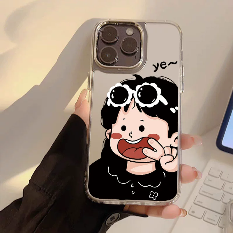 Чехол для телефона совместимый с iPhone 13 Pro, милый, с эффектом зеркала, 7 Plus